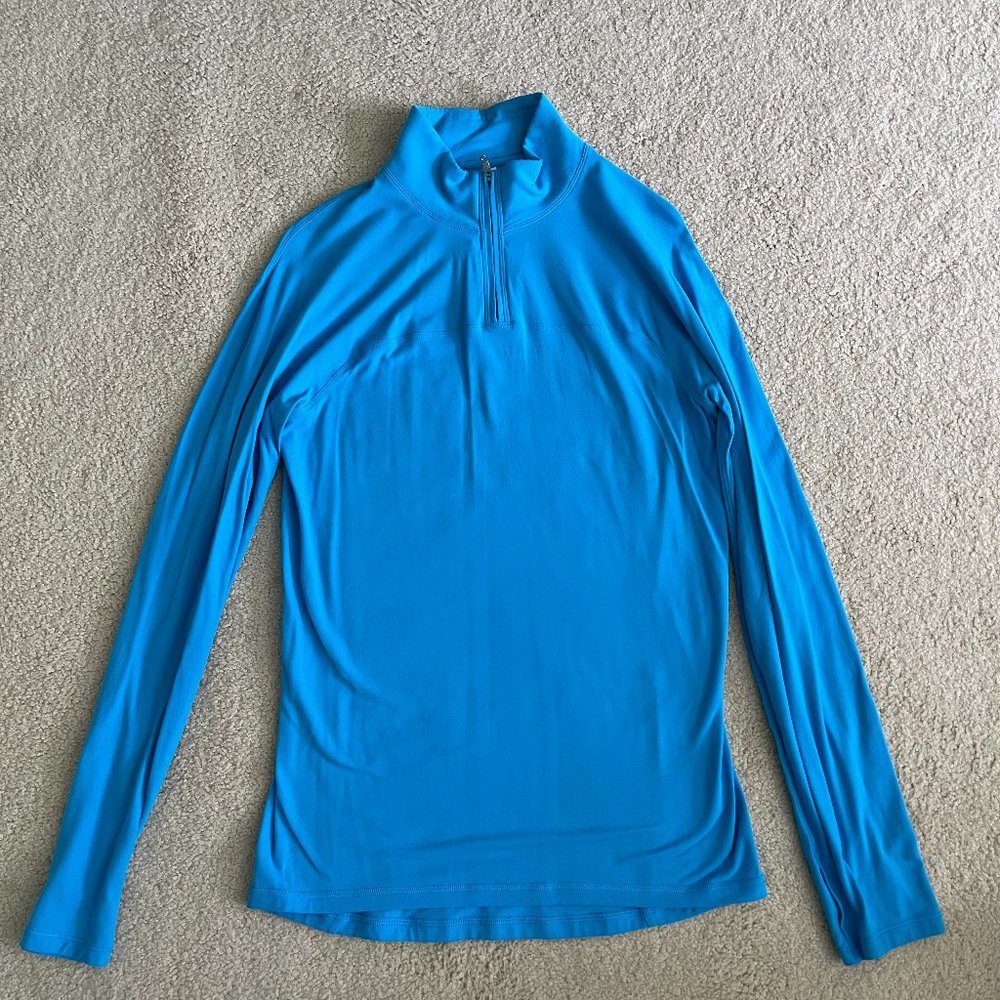 Lululemon Quarter Zip Size Small Blue Jogging